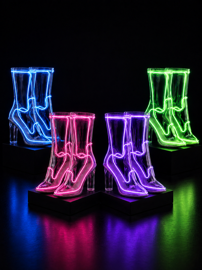 Neon Rodeo Boots